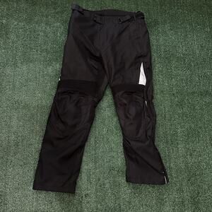 Tourmaster Venture Pants Mens XL 36-38 Motorcycle RainGuard CE Armor Protective